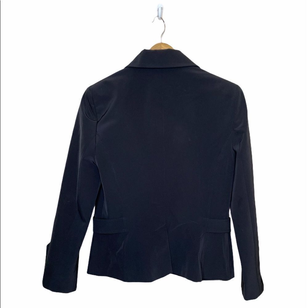 Zenobia Black Hidden Button Jacket - Picture 2 of 8